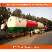 56cbml LPG Camión cisterna Semi Traier3 Ejes LPG Semirremolque 6 ruedas LPG Semirremolque cisterna